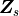{\bm Z}_s